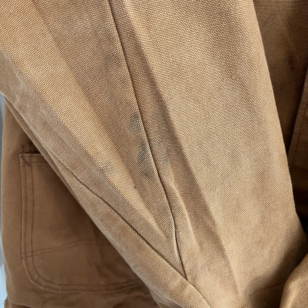 Vintage Key Imperial Canvas Blanket-Lined Chore Coat Made in USA Tan/Brown‎ - Picture 5 of 6